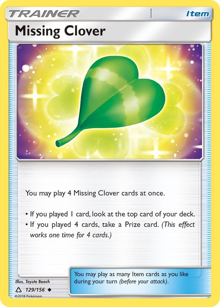 Missing Clover (129/156) (SM05)