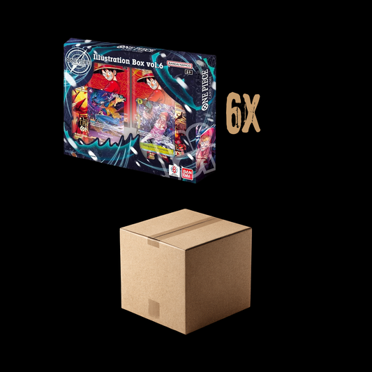One Piece 6x Illustration Box Volume 6 Sealed Case