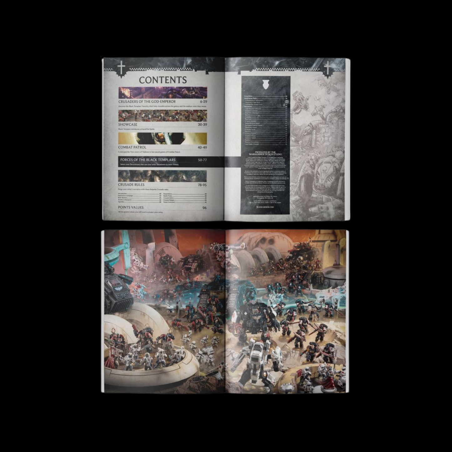 Warhammer 40K Black Templars Datacards