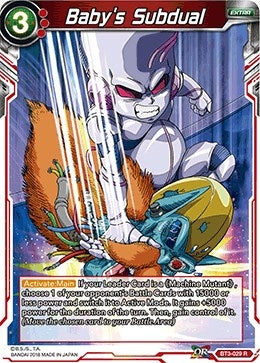 Baby's Subdual (BT3-029) (Cross Worlds) (DBS-B03)