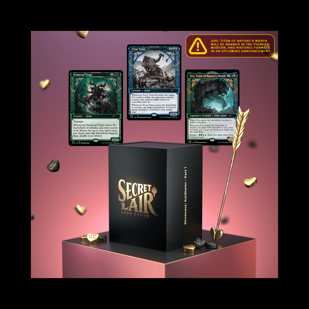 MTG Magic The Gathering Secret Lair Showcase : Kaldheim Part 1 Sealed