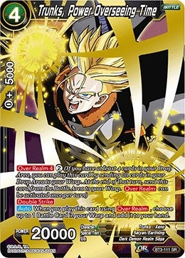 Trunks, Power Overseeing Time (BT3-111) (Cross Worlds) (DBS-B03)