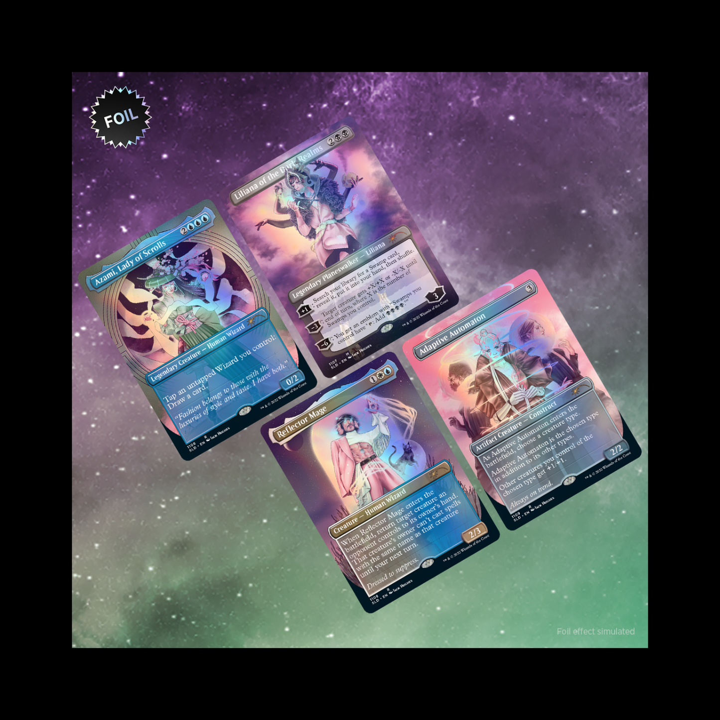 MTG Magic The Gathering Secret Lair If Looks Could Kill Foil Edition Sealed
