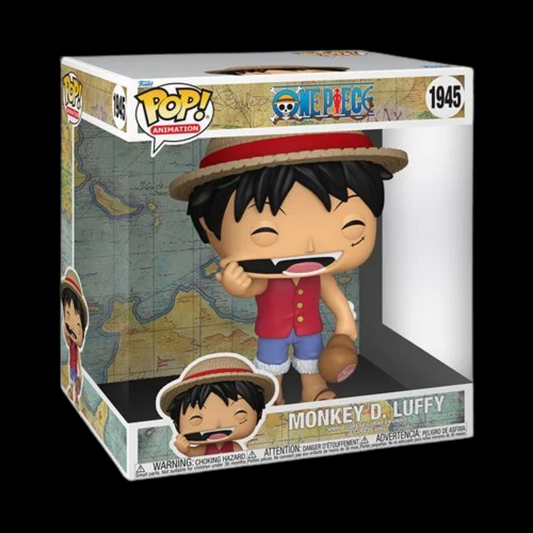 One Piece Monkey D. Luffy with Meat Jumbo 10-Inch Funko Pop! Vinyl Figure #1945