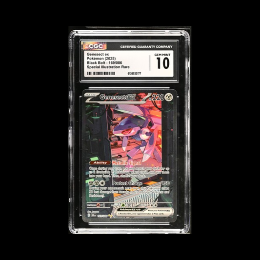 Pokemon Slab Genesect Ex 169 CGC 10 Mint 2025