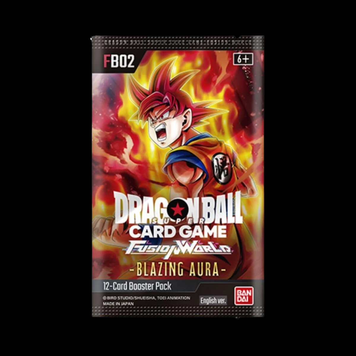 Dragon Ball Super Fusion World Blazing Aura FB02 Booster Packs