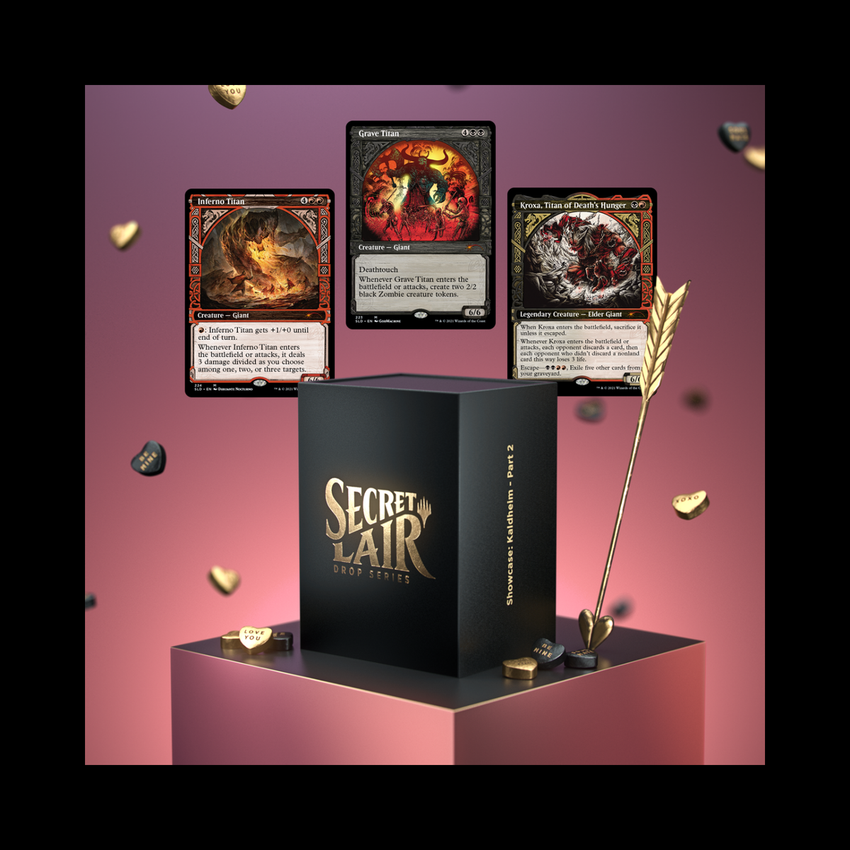 MTG Magic The Gathering Secret Lair Showcase : Kaldheim Part 2 Sealed