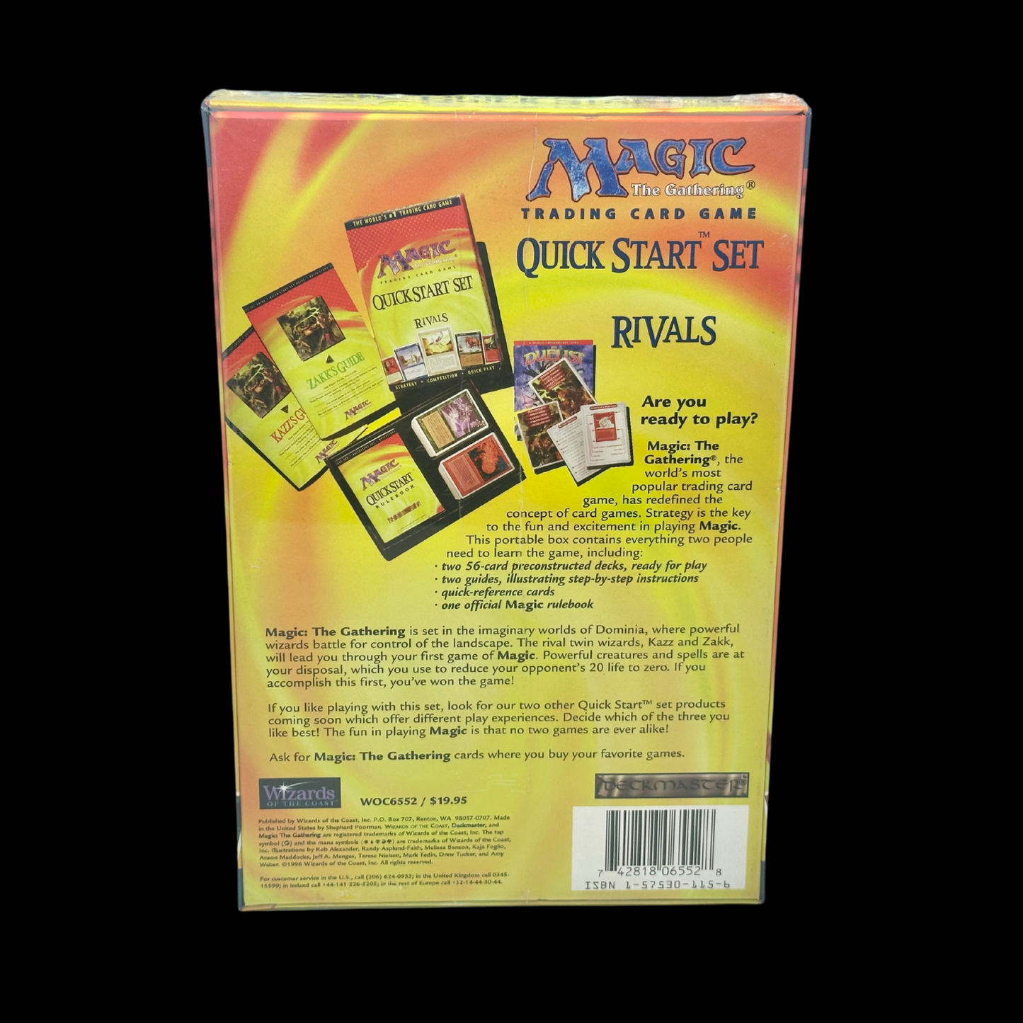 MTG Magic The Gathering Quick Start Set 1996