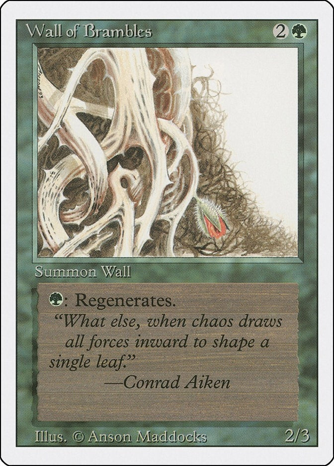 Wall of Brambles (3ED)