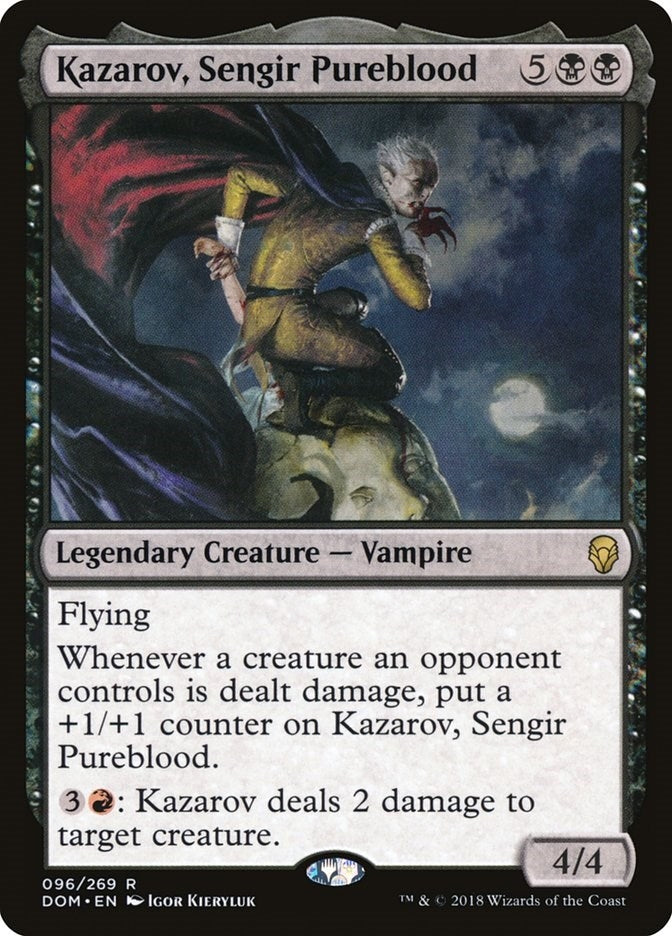 Kazarov, Sengir Pureblood (96) (DOM)