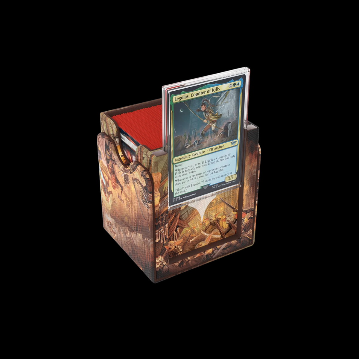 Gamegenic Squire Plus XL Deck Case Battle Of Goblin Town 100x