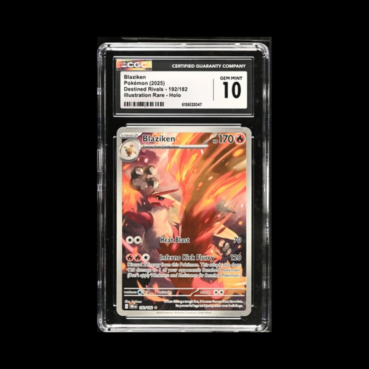Pokemon Slab Blaziken 192 CGC 10 Gem 2025