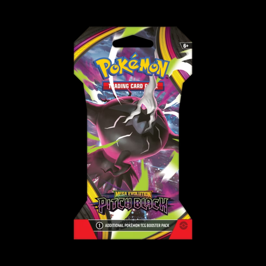 Pokemon Mega Evolution Pitch Black Sleeved Booster Pack (Ships July 2026)