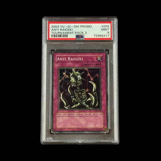 Yu-Gi-Oh! Slab Anti Raigeki TP3-002 PSA 9 Mint 2003