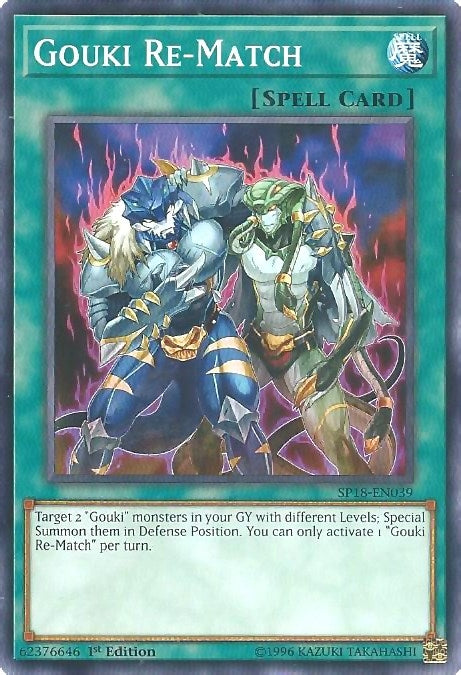 Gouki Re-Match (SP18-EN039) (SPV)