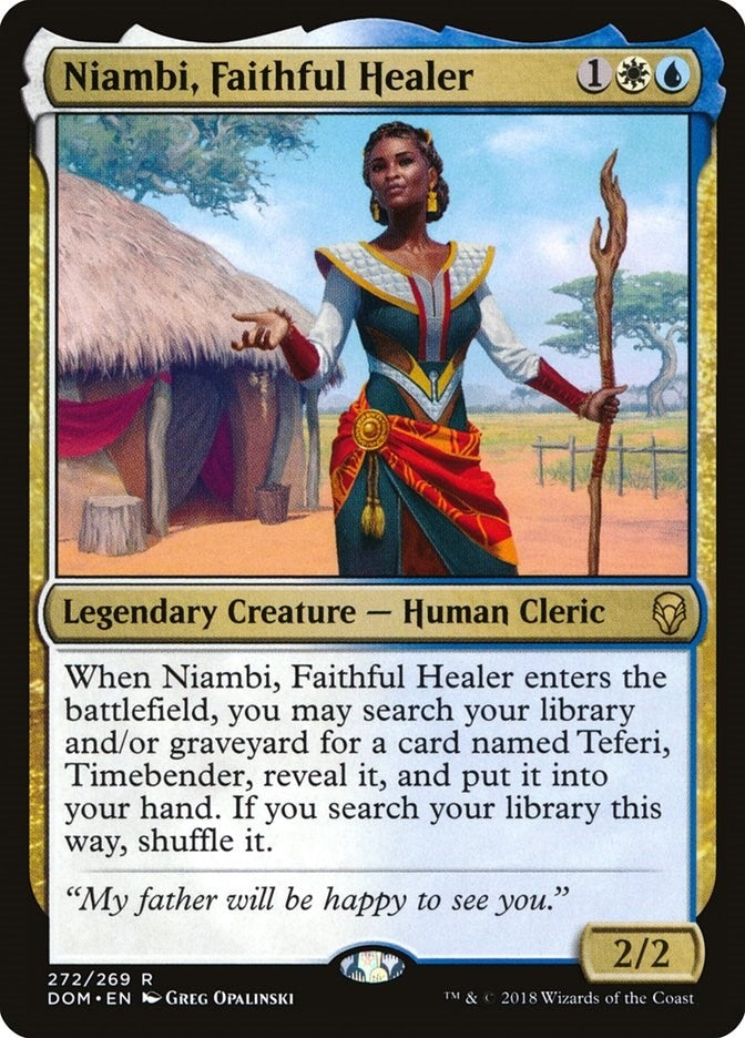 Niambi, Faithful Healer (272) (DOM)
