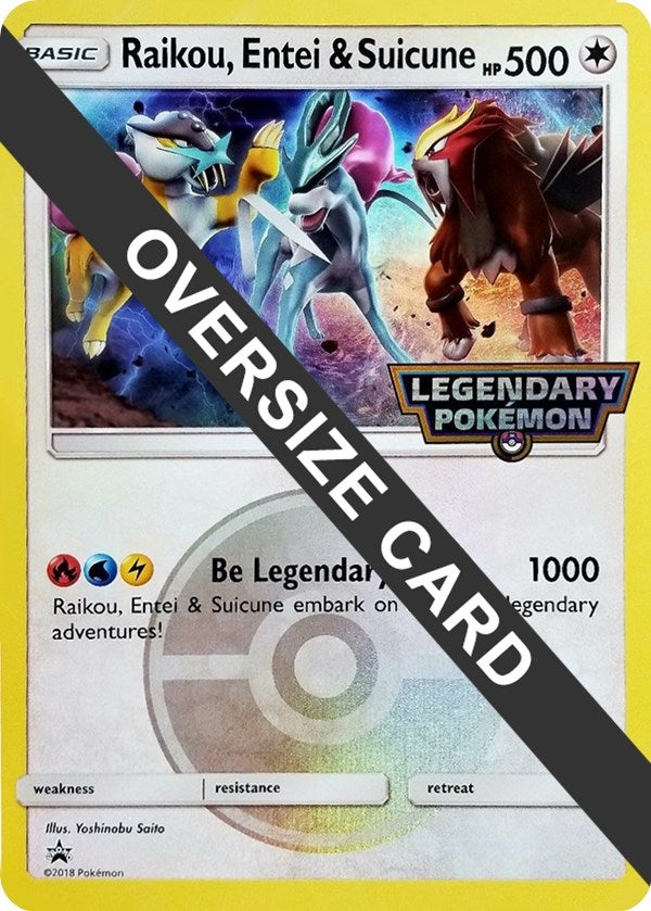 Raikou, Entei & Suicune (PR)
