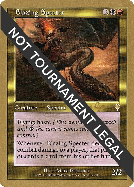 Blazing Specter - 2001 Tom van de Logt (INV) (WCD)