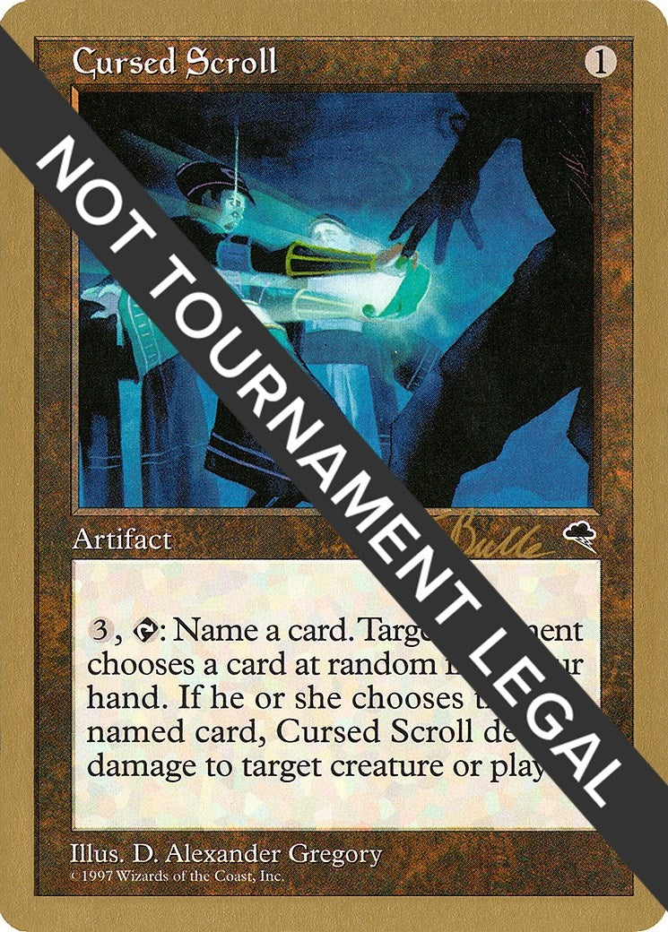 Cursed Scroll - 1999 Kai Budde (TMP) (WCD)