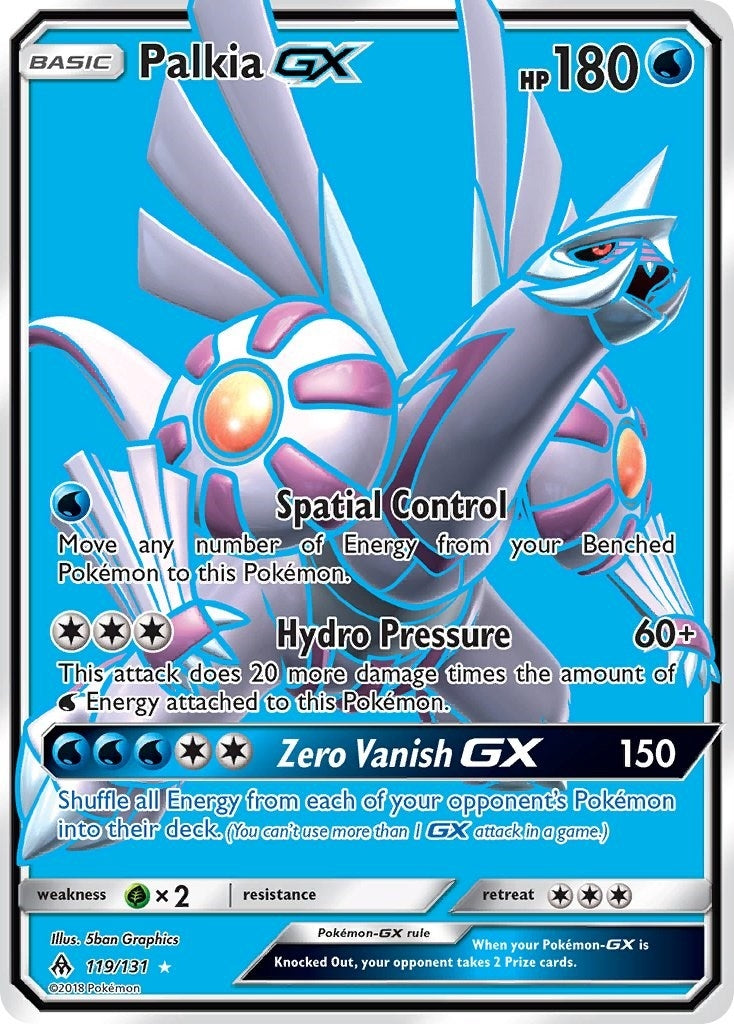 Palkia GX (Full Art) (119/131) (SM06)