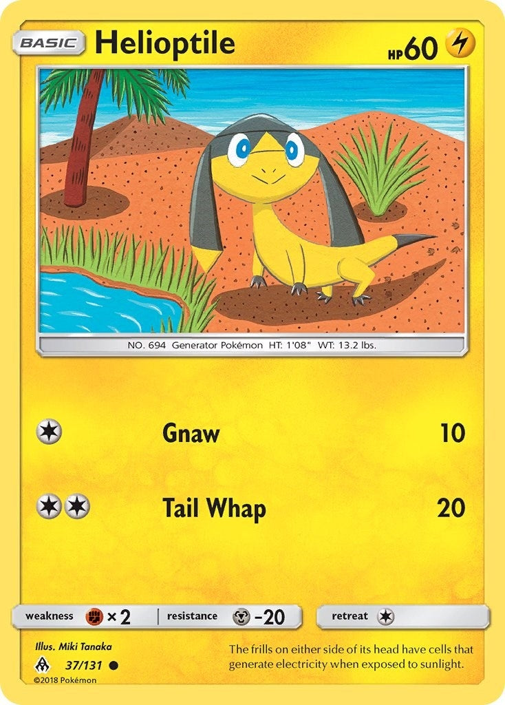 Helioptile (37/131) (SM06)