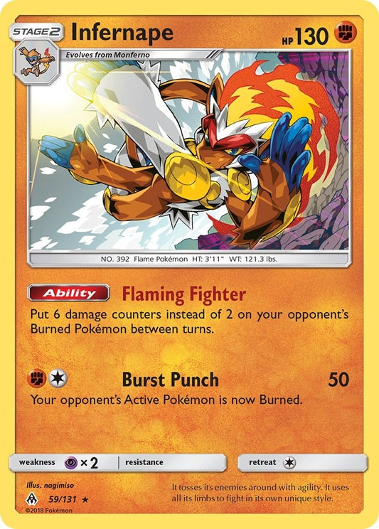 Infernape (59/131) (SM06)