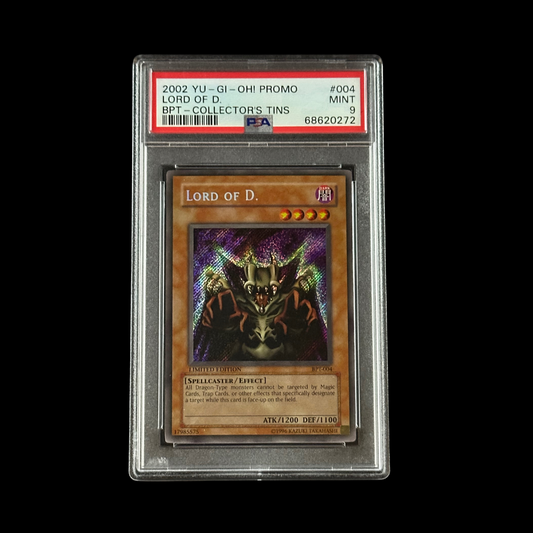 Yu-Gi-Oh! Slab Lord Of D. BPT-004 PSA 9 Mint 2002