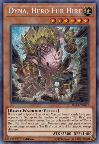 Dyna, Hero Fur Hire (DASA-EN021) (DASA)