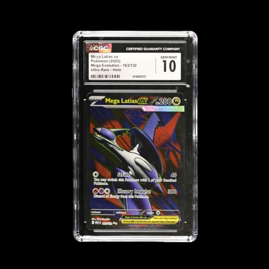 Pokemon Slab Mega Latias Ex 163 CGC 10 Gem 2025