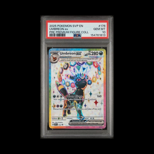 Pokemon Slab Umbreon EX 176 PSA 10 Gem 2025