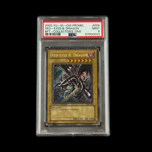 Yu-Gi-Oh! Slab Red Eyes Black Dragon BPT-005 PSA 9 Mint 2002