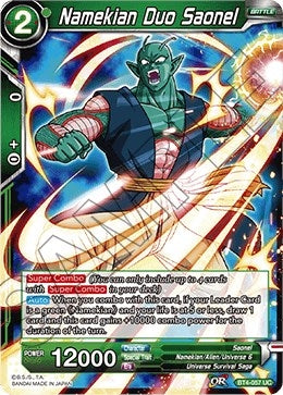 Namekian Duo Saonel (BT4-057) (Colossal Warfare) (DBS-B04)