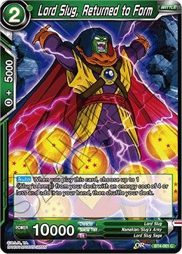 Lord Slug, Returned to Form (BT4-061) (Colossal Warfare) (DBS-B04)