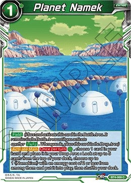 Planet Namek (BT4-069) (Colossal Warfare) (DBS-B04)