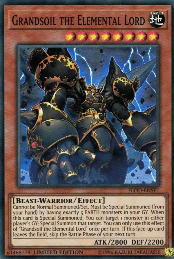 Grandsoil the Elemental Lord (FLOD-ENSE1) (FLOD)