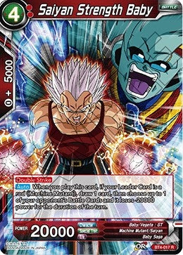 Saiyan Strength Baby (BT4-017) (Colossal Warfare) (DBS-B04)