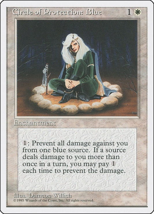Circle of Protection: Blue (4ED)
