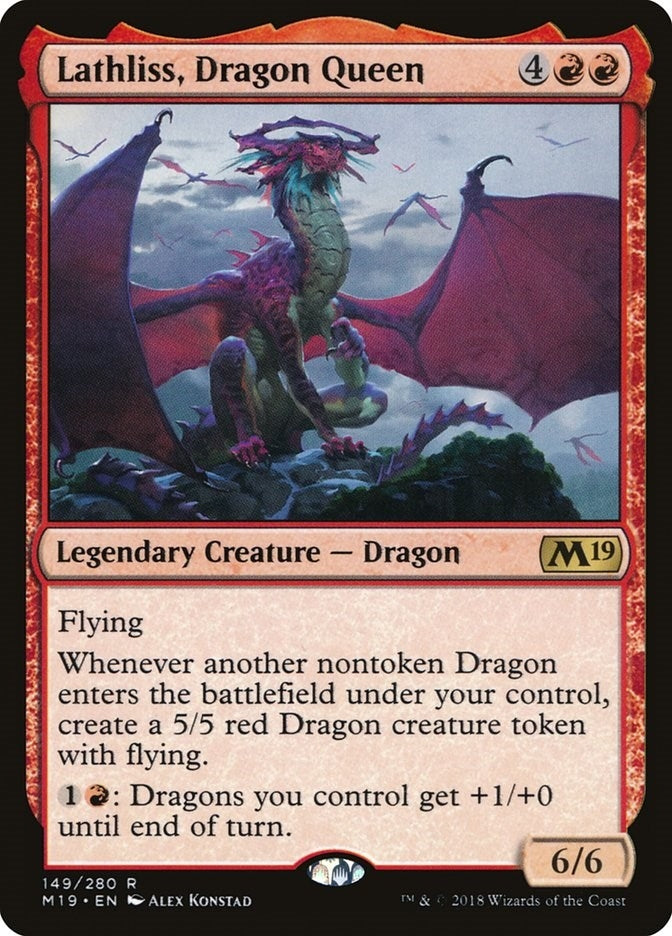 Lathliss, Dragon Queen (149) (M19)