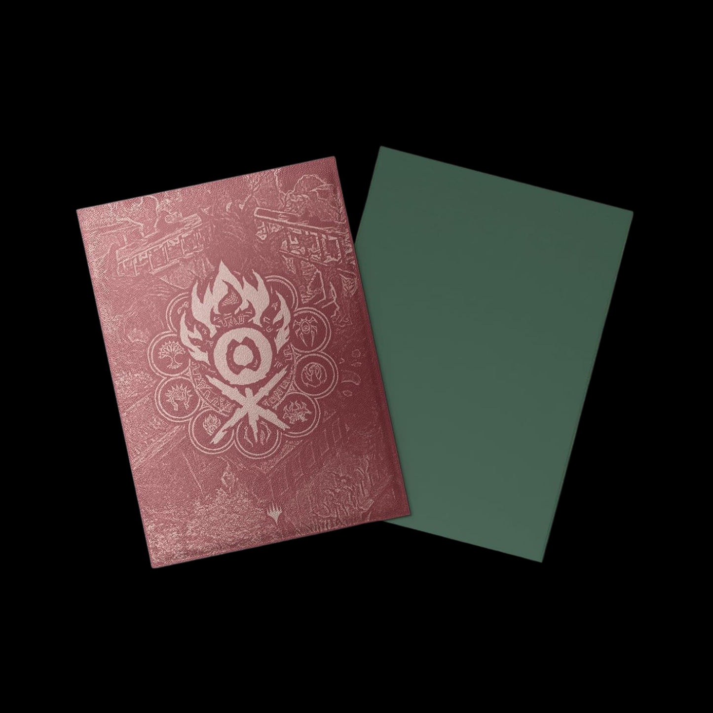 Dragon Shield Matte Dual Guildpact Series Gruul Clans Sleeves 100x
