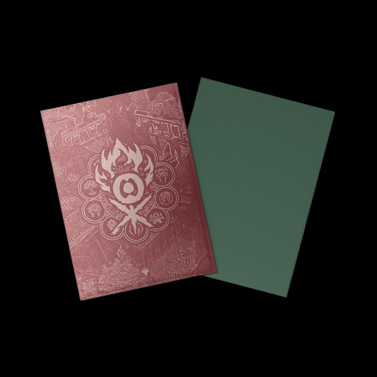 Dragon Shield Matte Dual Guildpact Series Gruul Clans Sleeves 100x