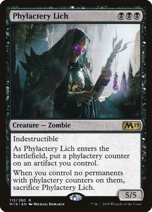 Phylactery Lich (113) (M19)