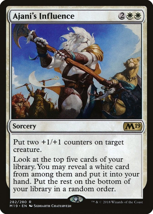 Ajani's Influence (282) (M19)