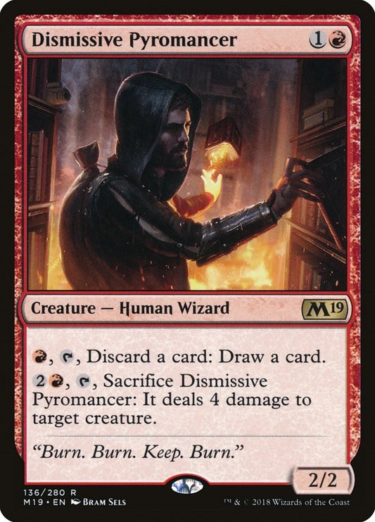 Dismissive Pyromancer (136) (M19)