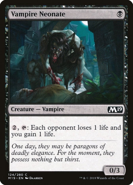 Vampire Neonate (124) (M19)
