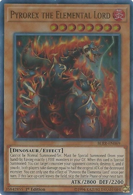 Pyrorex the Elemental Lord (BLRR-EN069) (BLRR)