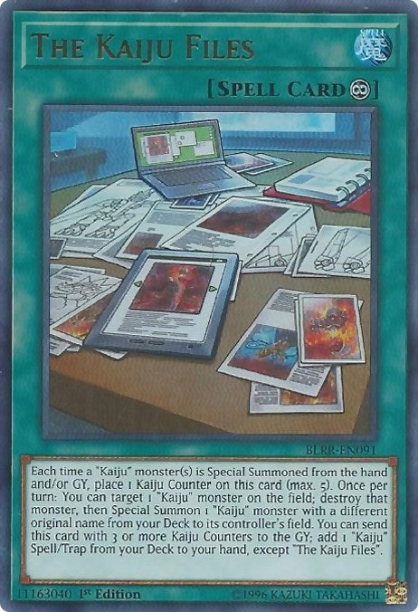 The Kaiju Files (BLRR-EN091) (BLRR)