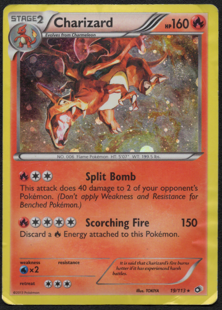 Charizard - 19/113 (Cosmos Holo) (019/113)