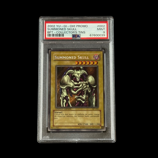 Yu-Gi-Oh! Slab Summoned Skull BPT-002 PSA 9 Mint 2002