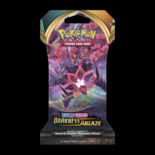 Pokemon Sword & Shield Darkness Ablaze Sleeved Booster Pack 2020