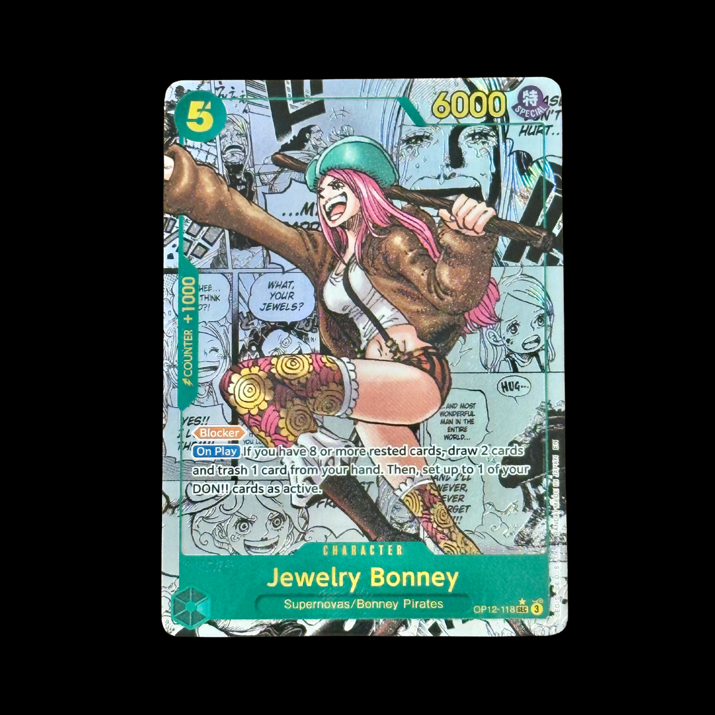 Jewelry Bonney (118) (Manga) (OP12-118) (OP12)